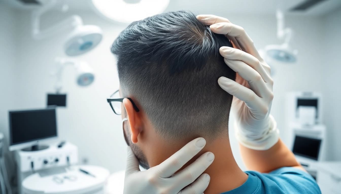 Erfolgreiche haartransplantation Türkei in einer modernen Klinik mit Facharzt.
