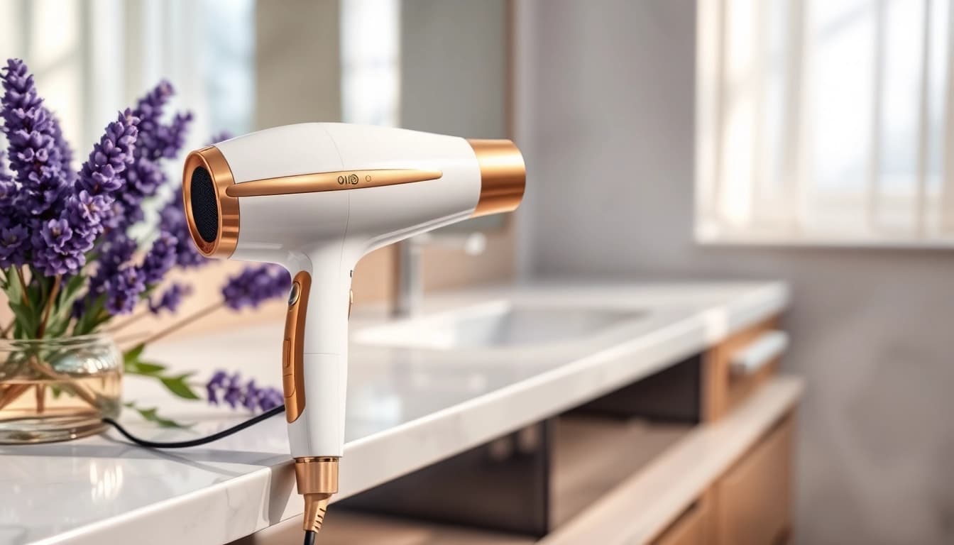 Laifen föhn bietet elegantes Design und hochmoderne Technik zum Trocknen Ihrer Haare.