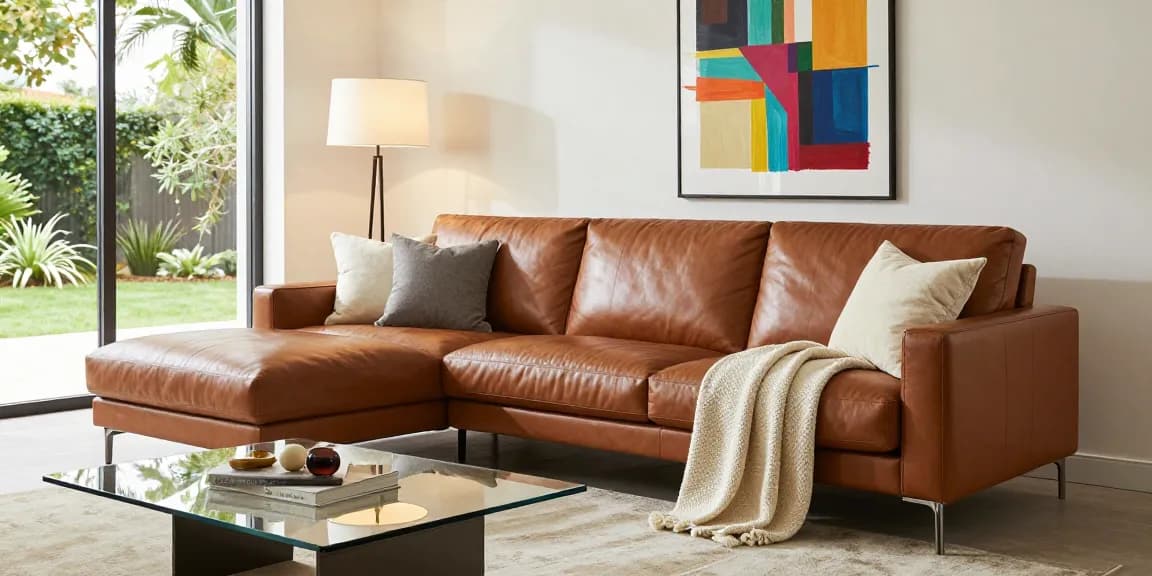 Entdecken Sie den Luxus und Komfort des Baxter Ledersofa Preises in einem stilvollen modernen Wohnzimmer.