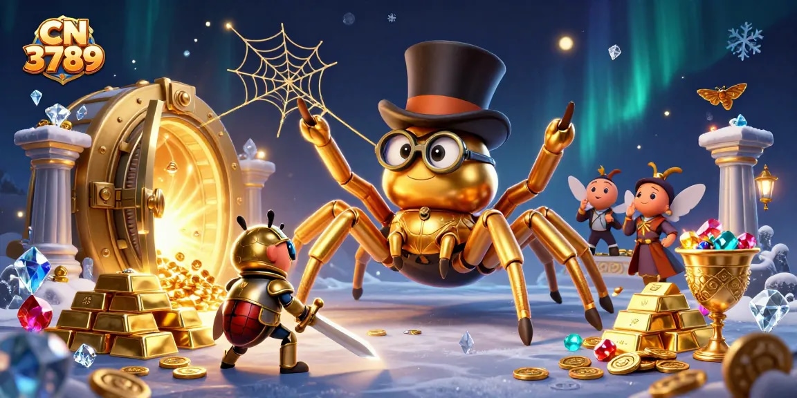 Spin your way to victory with CN 3789 in an exciting casino realm of golden treasures.