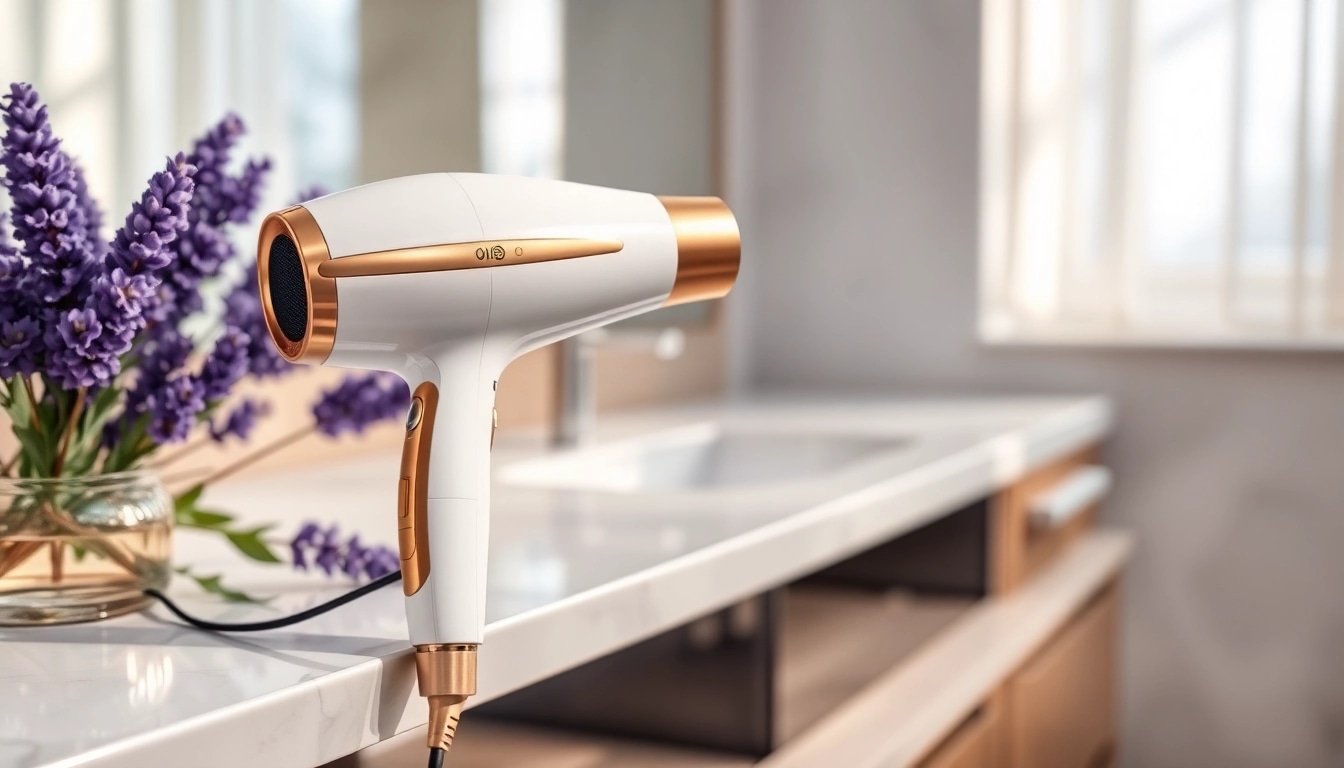 Laifen föhn bietet elegantes Design und hochmoderne Technik zum Trocknen Ihrer Haare.