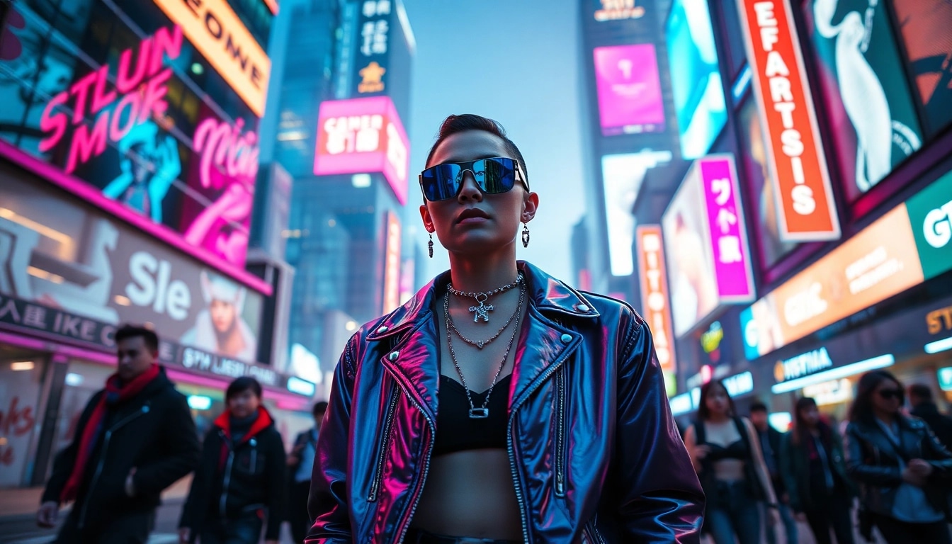 Kreative Möglichkeiten mit cyberpunk clothing für stilvolle Outfits