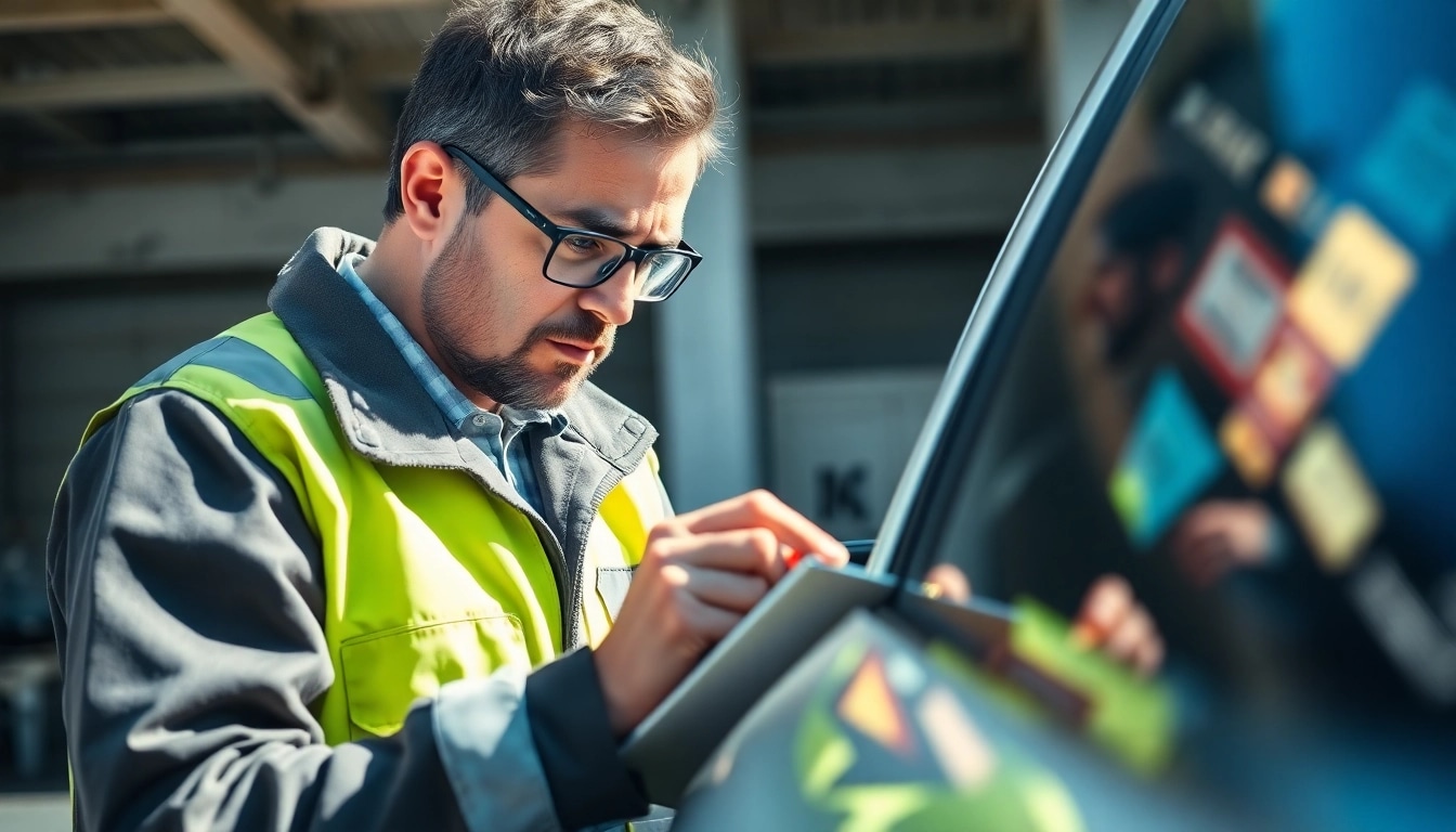 Kfz Gutachter Köln assessing vehicle damage with precision and expertise