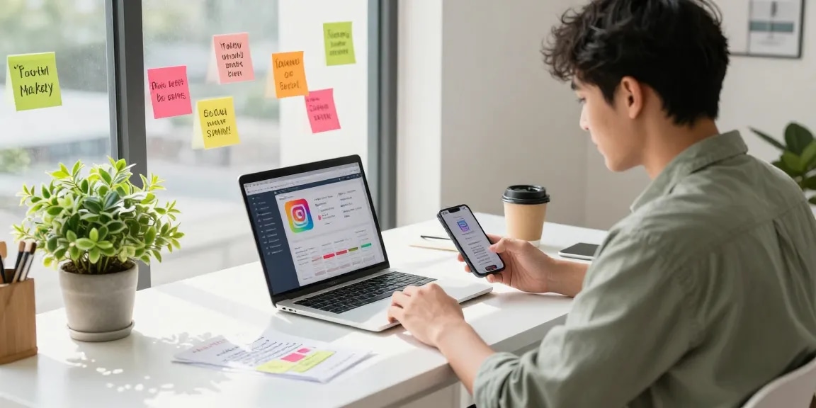 Professioneller Workspace mit Fokus auf Instagram Views kaufen zur Steigerung der Engagement-Strategie