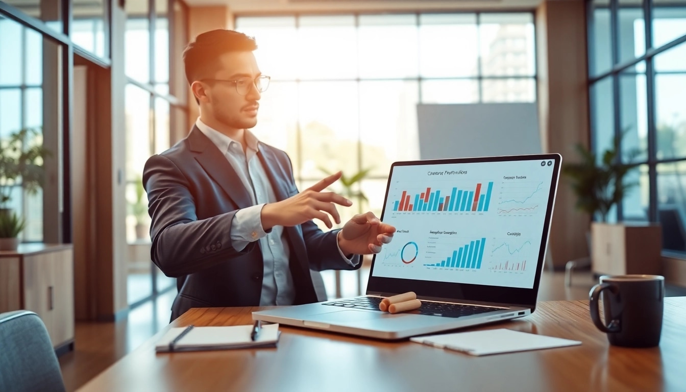 Headhunter Ingenieure berät in einem modernen Büro über Karrierechancen.