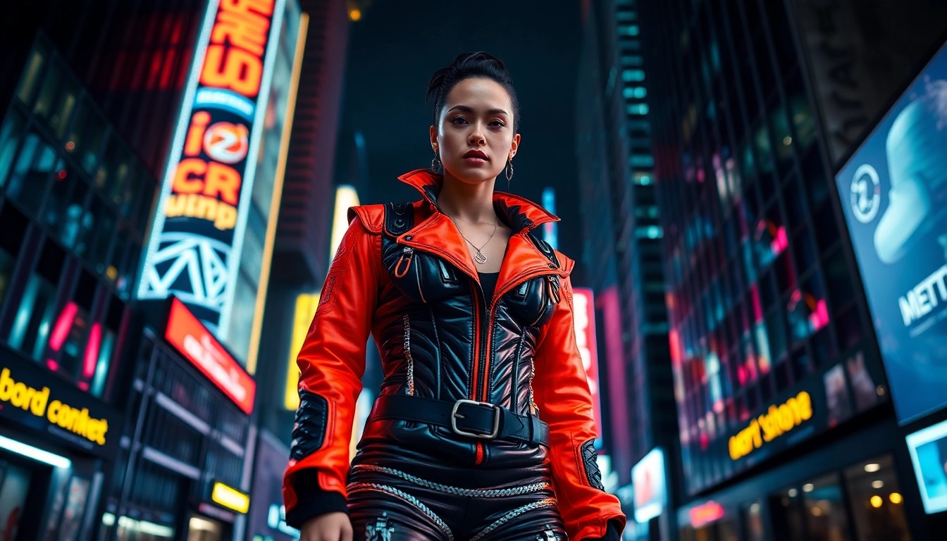 Futuristische Trends mit cyberpunk clothing für Modeenthusiasten