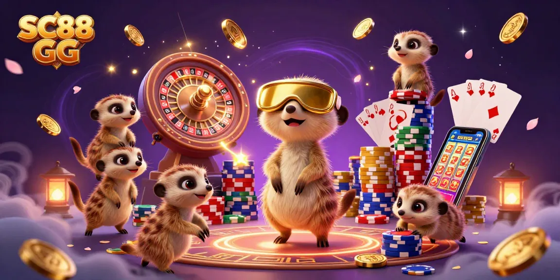 Win big at SC88 GG with enticing slots, colorful poker chips, and exciting casino games.