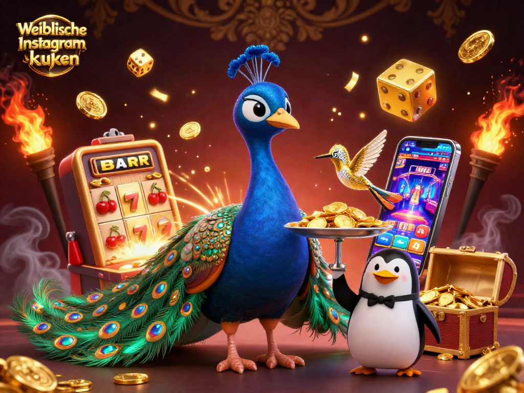 Gewinne weibliche Instagram Likes kaufen mit einem spektakulären Casino-Themenbild, das Glücksspielelemente darstellt.