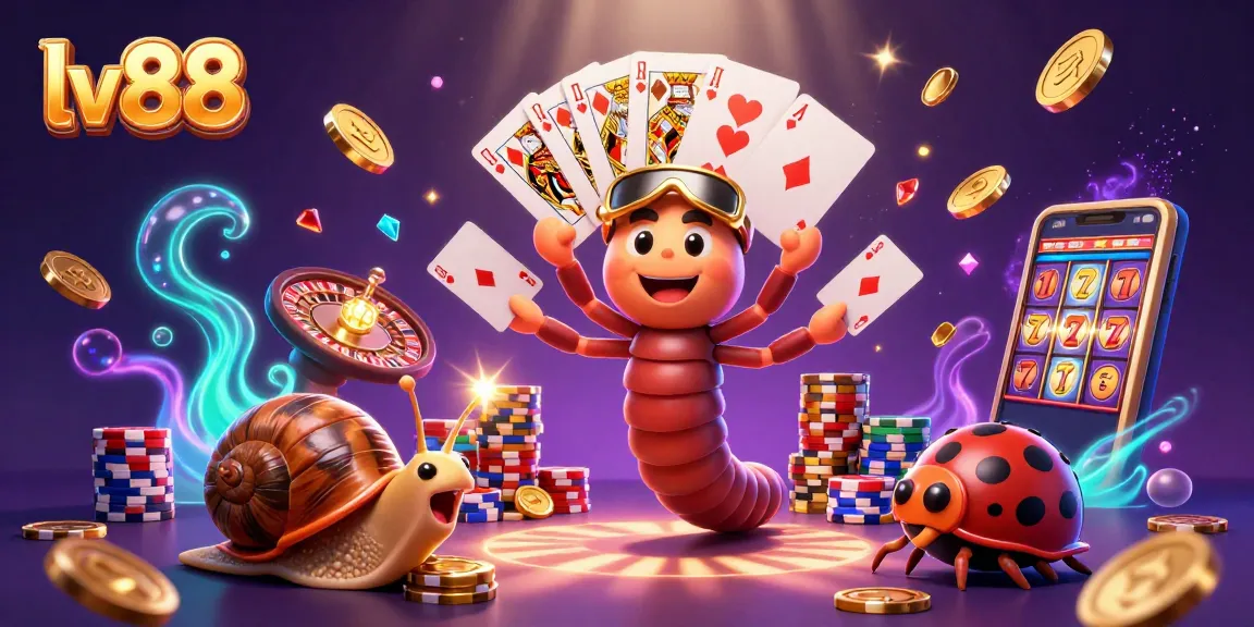 Experience the thrill of lv88 with a vibrant and dynamic casino scene full of excitement.