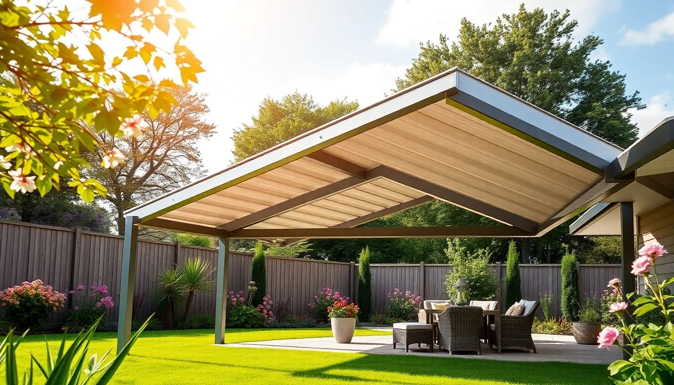Verschönern Sie mit unserer Terrassenueberdachung Ungarn Ihren Außenbereich und genießen Sie den Komfort.