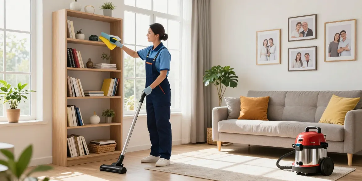 Expert wohnungsreinigung solothurn service in a bright, tidy living room.