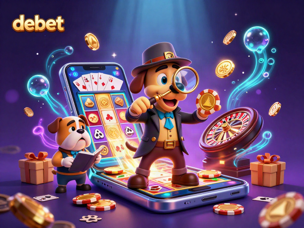 Join debet for a thrilling casino adventure with a detective uncovering treasure clues!