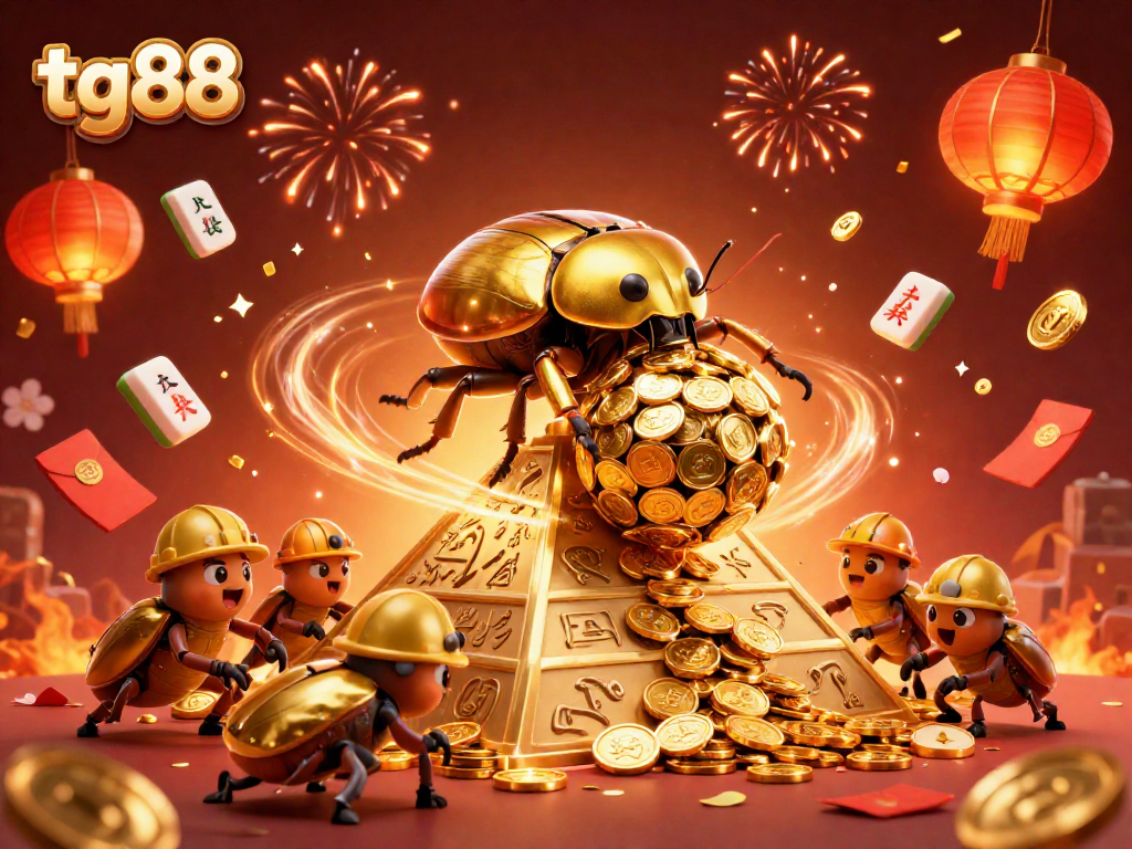 Join tg88 to enjoy high-stakes online gambling with golden winnings in a festive atmosphere.