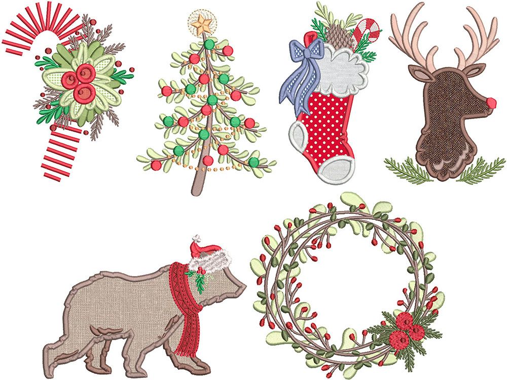 Capture the Spirit of the Season with Beautiful Christmas Machine Embroidery Designs