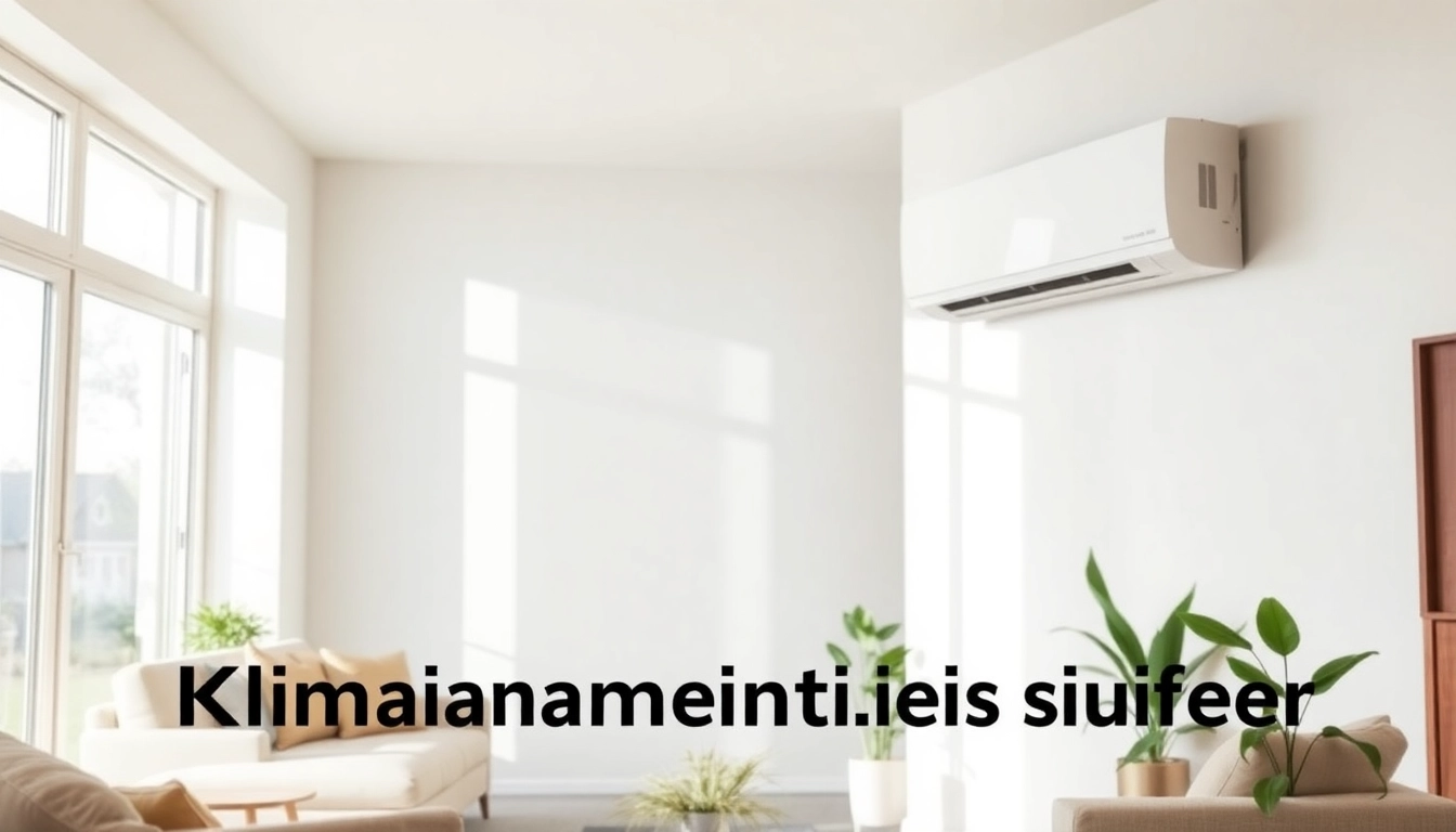 Stylish split Klimaanlage kaufen for modern living rooms, showcasing light and comfort.