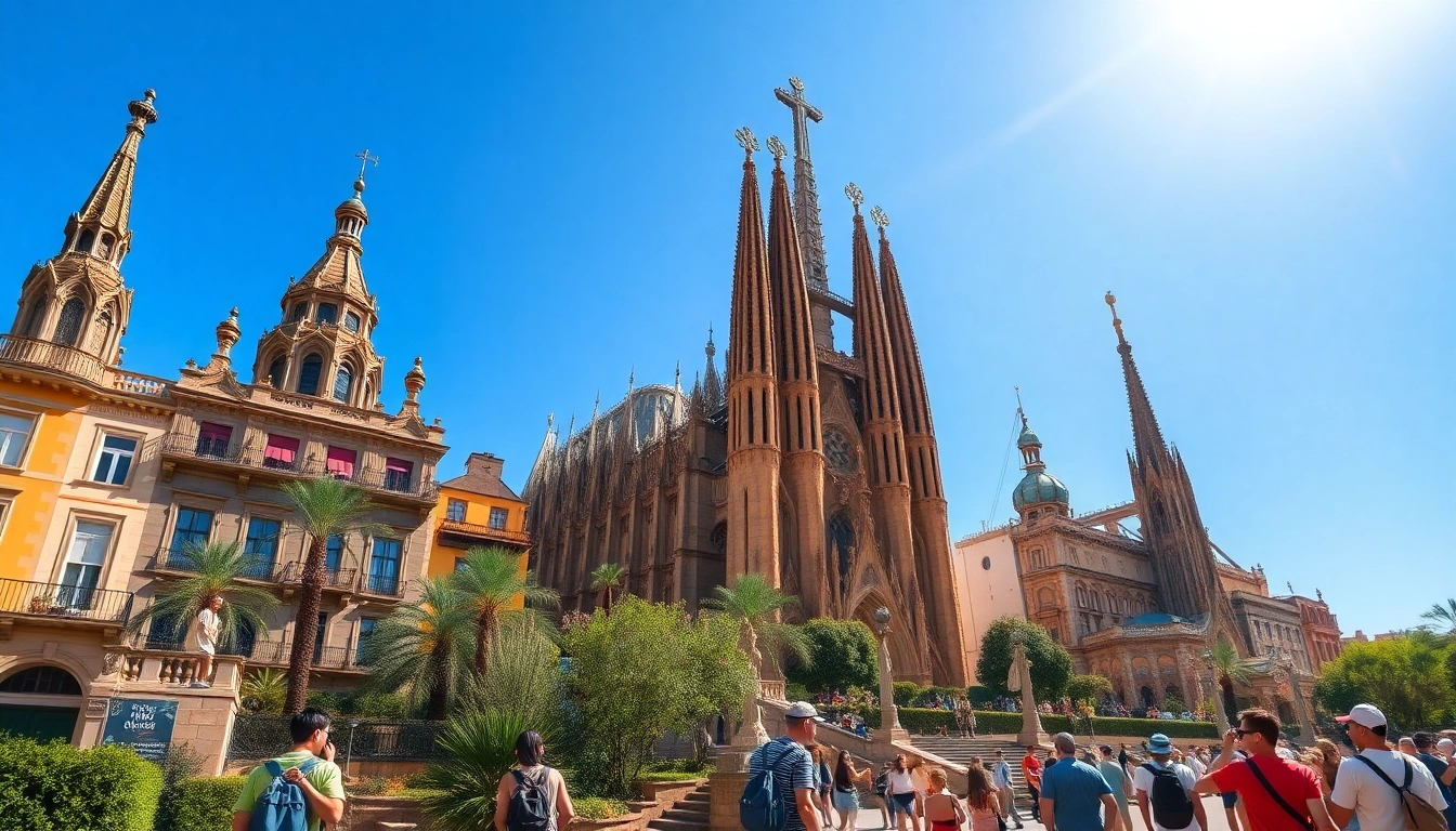 Katalonien Sehenswürdigkeiten: Erleben Sie die beeindruckende Architektur von Sagrada Família und Park Güell in Barcelona.