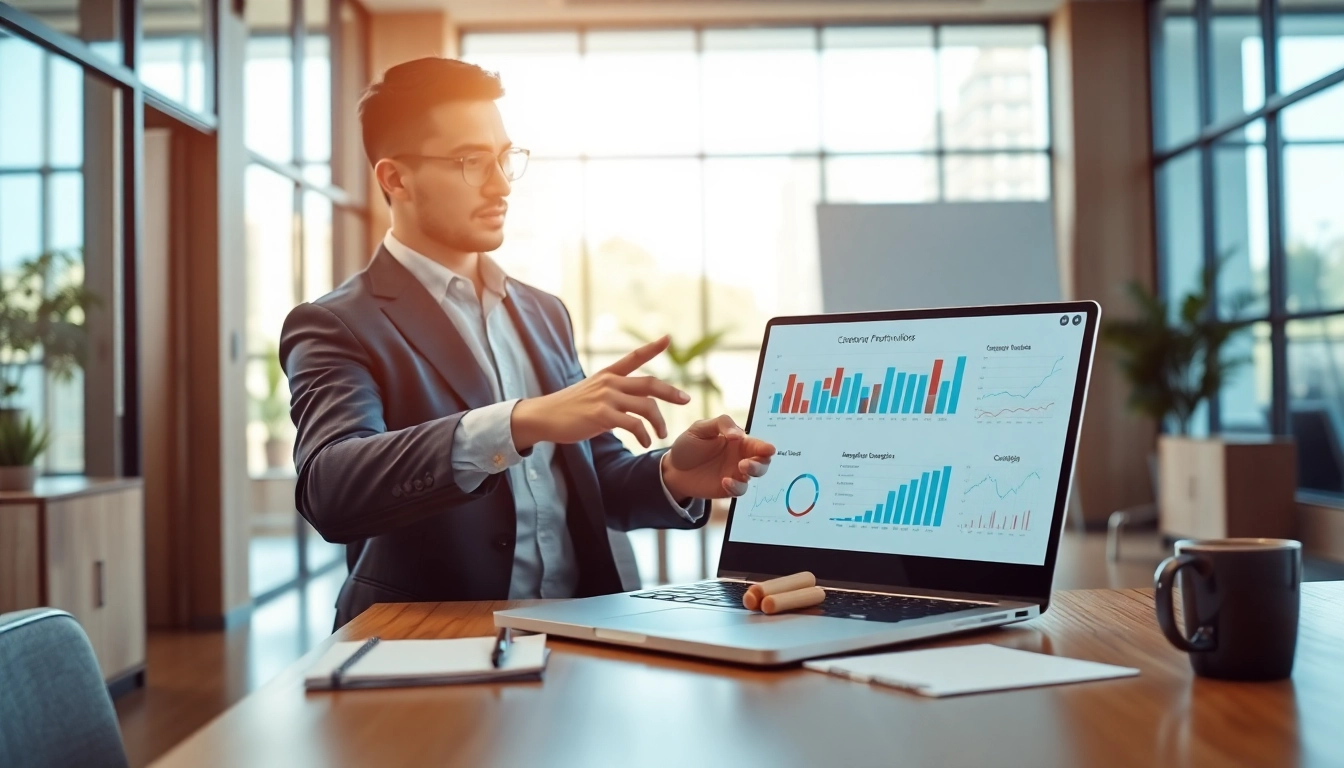 Headhunter Ingenieure berät in einem modernen Büro über Karrierechancen.
