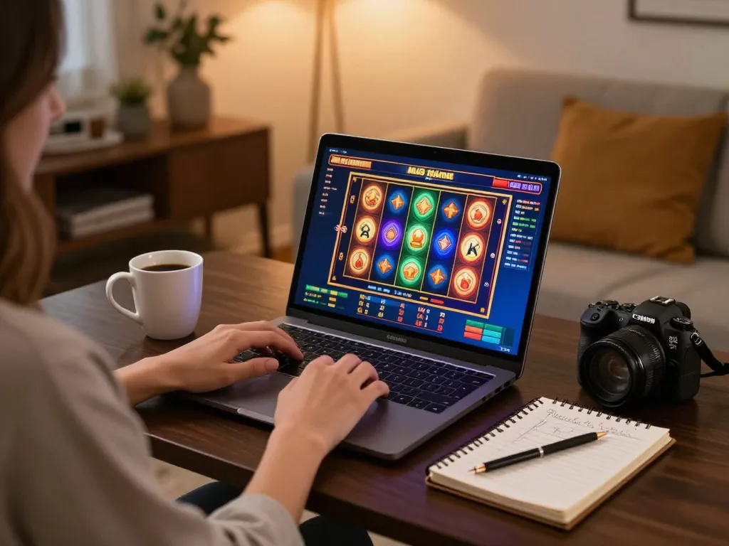 Engaging gameplay scene featuring MK8 online betting with a cozy gaming setup