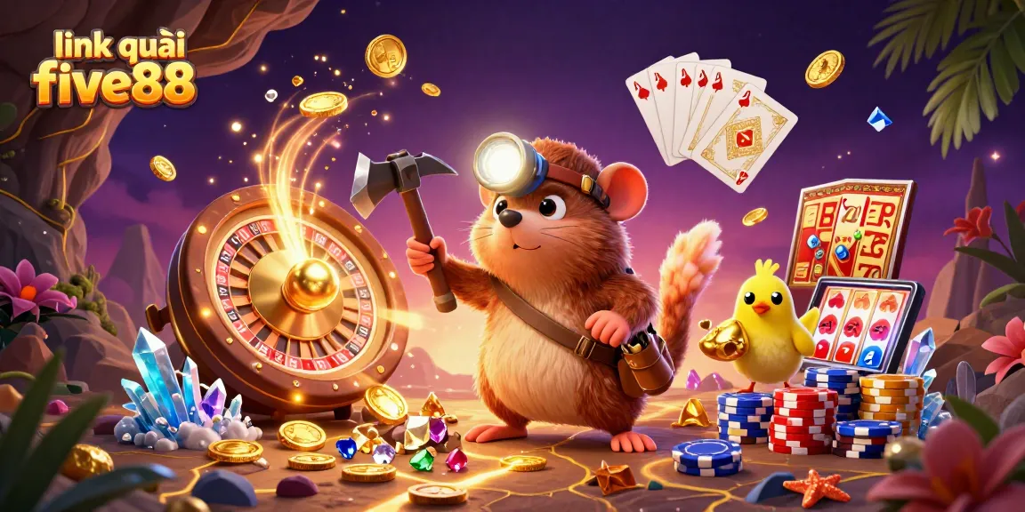 Experience excitement and winnings at link vào five88 with vibrant casino-themed treasures!