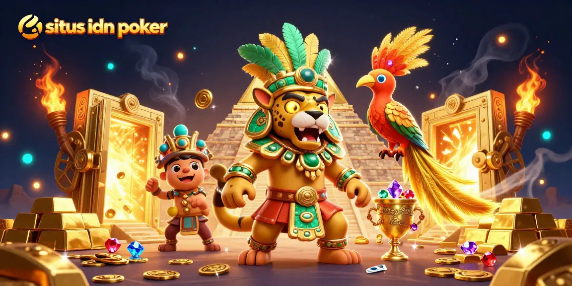 Mengalami permainan situs idn poker di lingkungan kasino yang subur dengan harta karun berkilau.