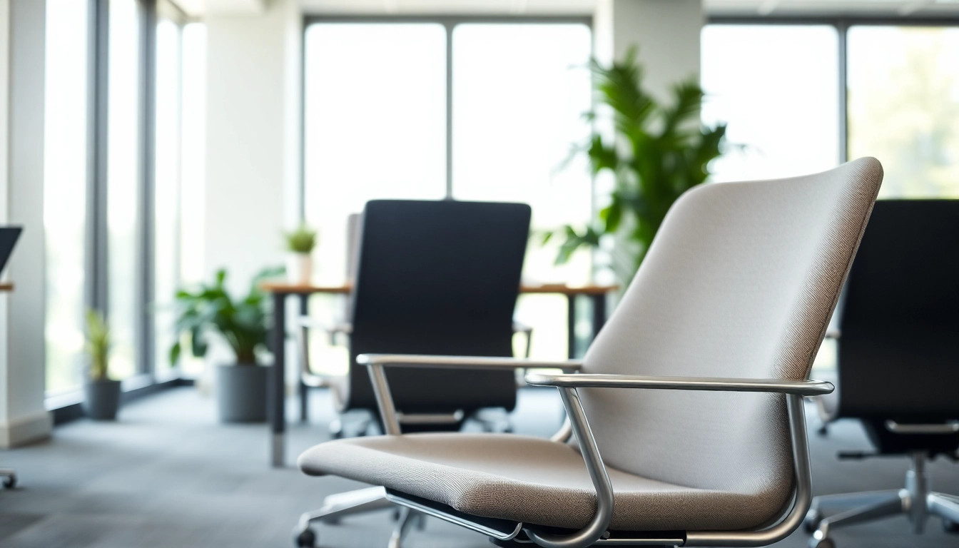 Herman Miller Aeron zeigt ergonomische Merkmale in modernem Büro.