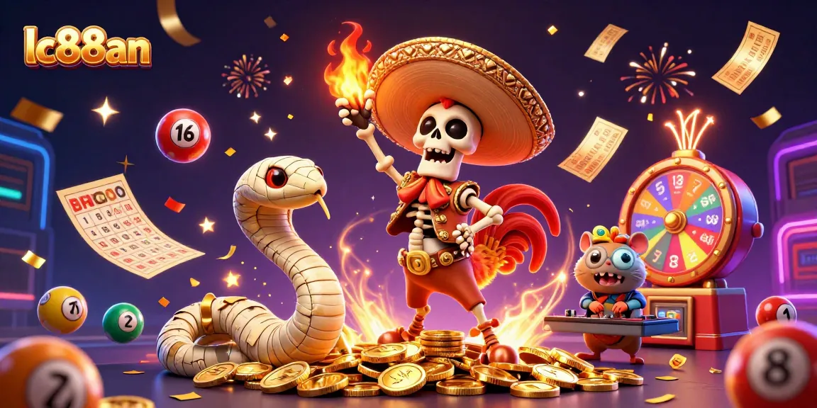 Engage with lc88an's vibrant lottery scene featuring dynamic characters and exciting game elements.