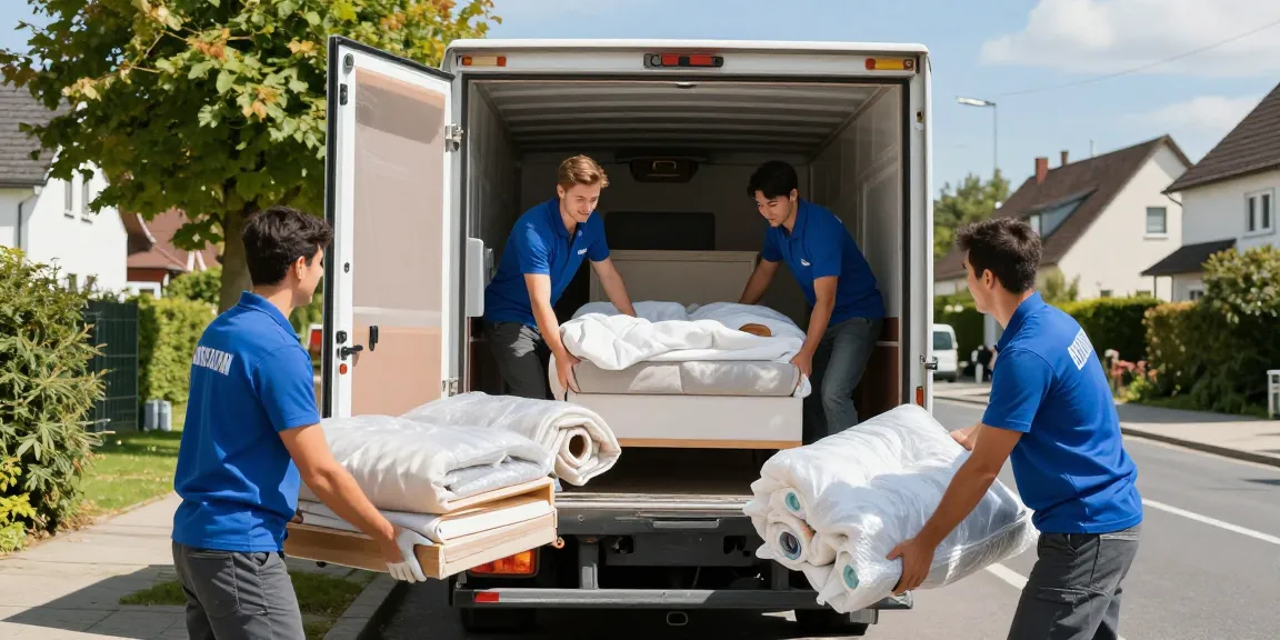 Umzugsunternehmen Ludwigshafen bei der professionellen Durchführung eines Umzugs mit erfahrenem Team und hochwertigen Verpackungsmaterialien.