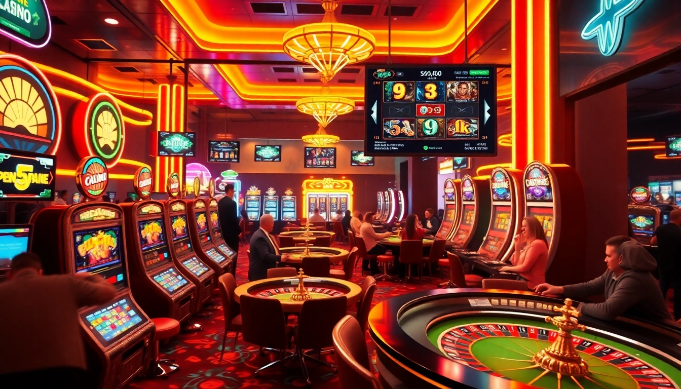 Experience the thrill of playing casino online with vibrant games, exciting players, and luxurious settings.