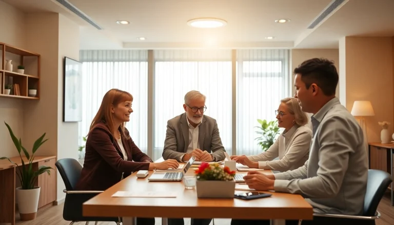 Engage with unternehmensberatung altenpflege experts discussing strategies for care facilities.