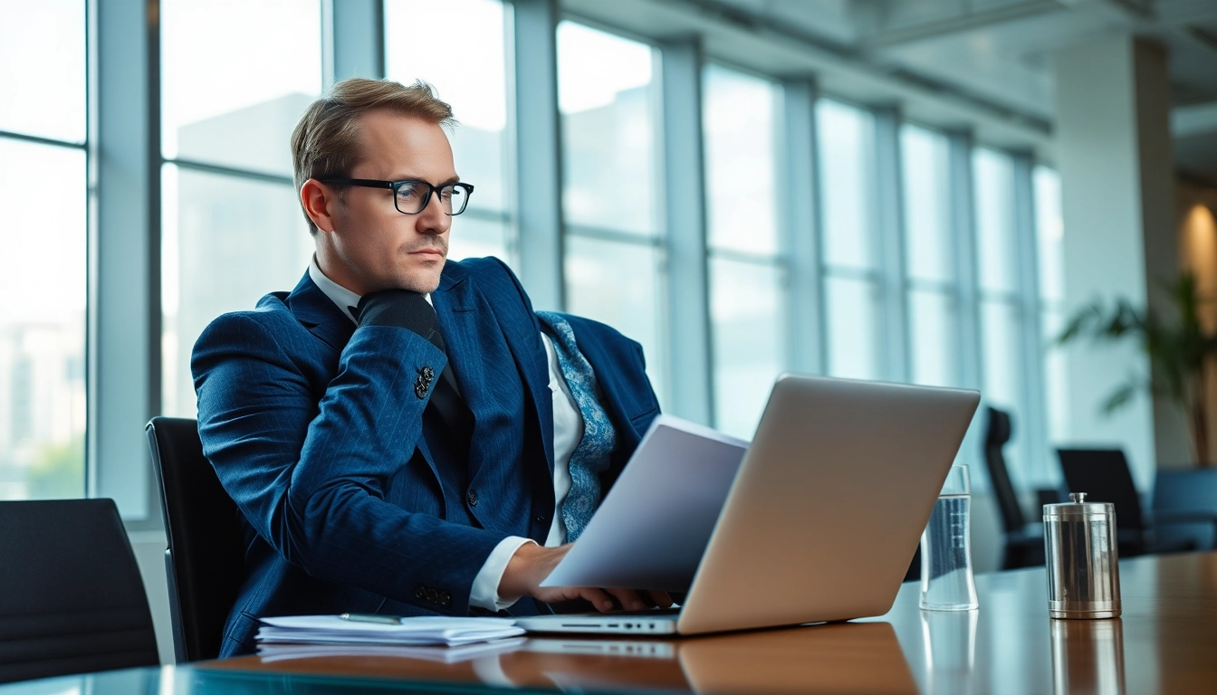 Headhunter Finance analysiert Bewerbungen und plant Rekrutierungen in einem modernen Büro.