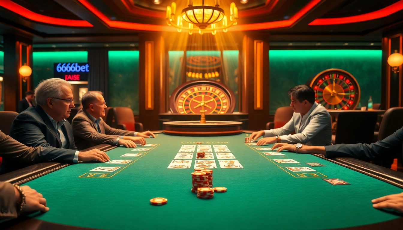 Experience excitement at the poker table with 6666bet's thrilling gambling environment.