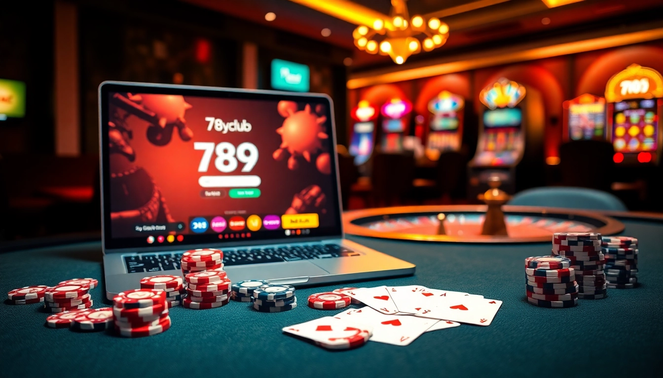 Experience the thrill of logging into 789club while enjoying a luxurious casino atmosphere.