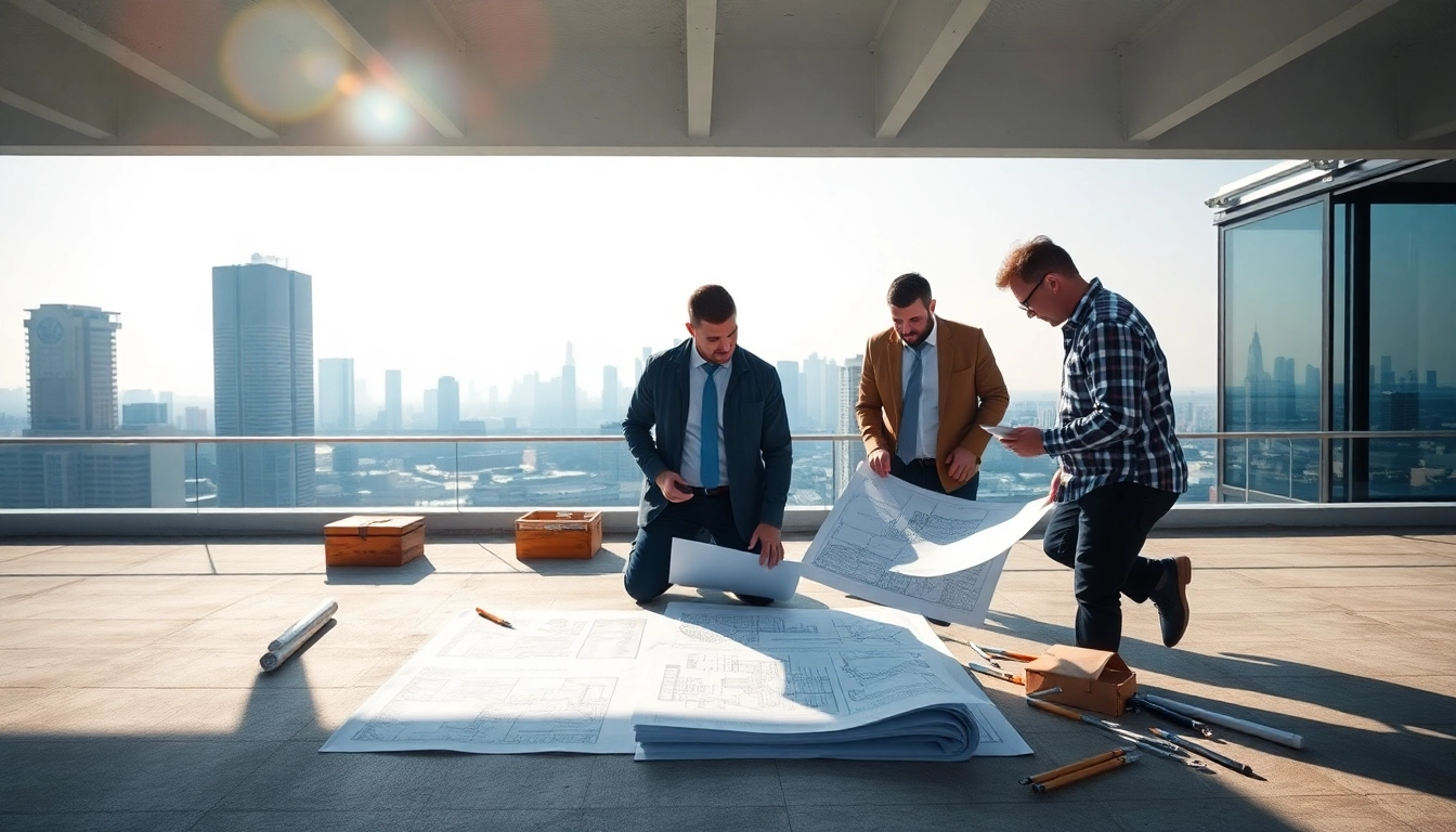 Flachdachsanierung Planung - Experten bei der Planung von Flachdächern in der Stadt.