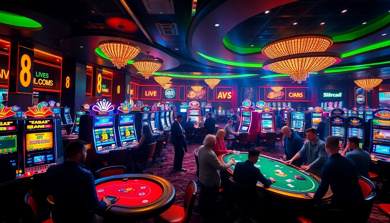 Experience the thrill of winning at s8 com in a luxurious casino environment.
