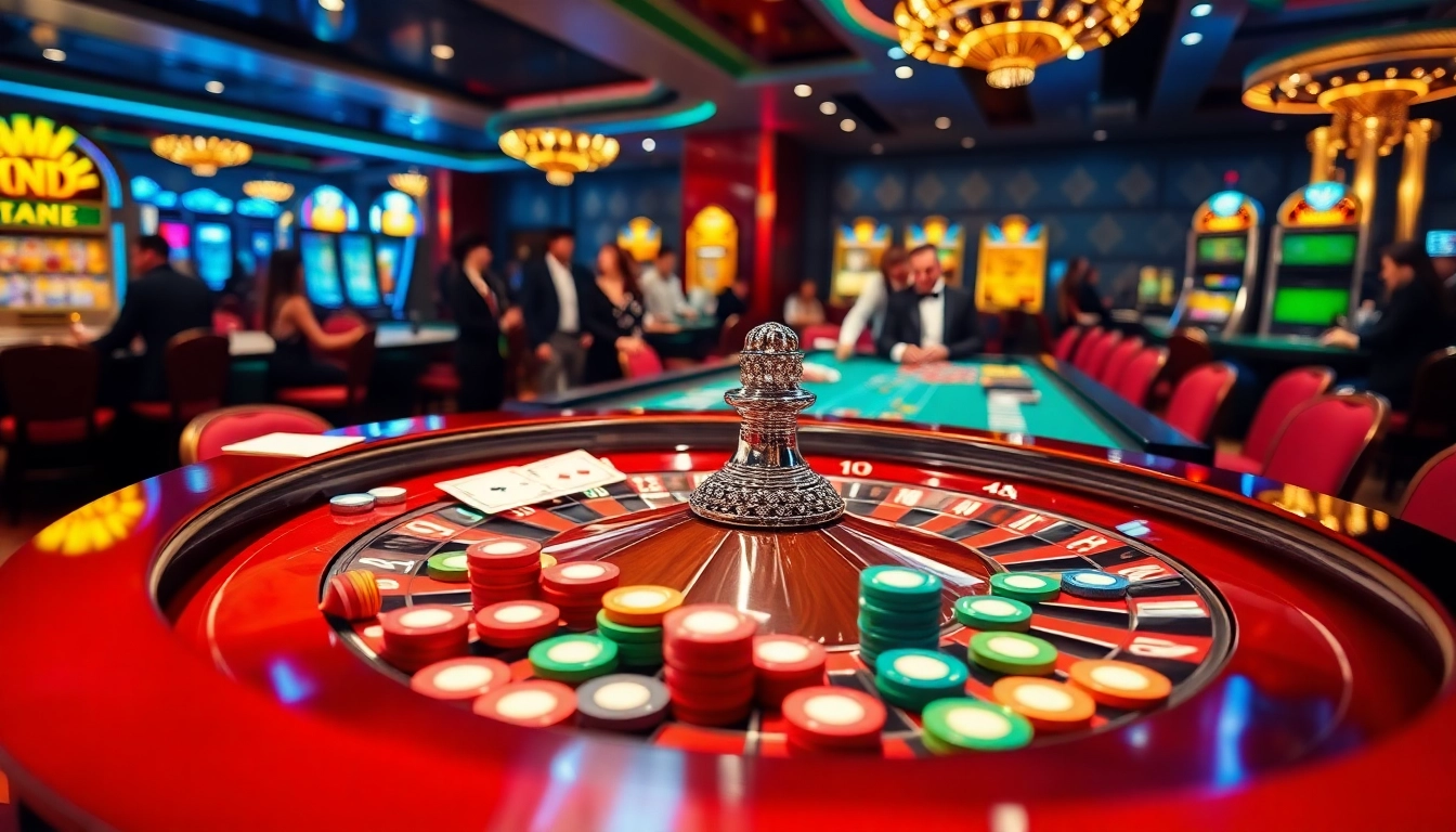 C168 delivery enhances excitement at a vibrant roulette table with colorful chips and cards.