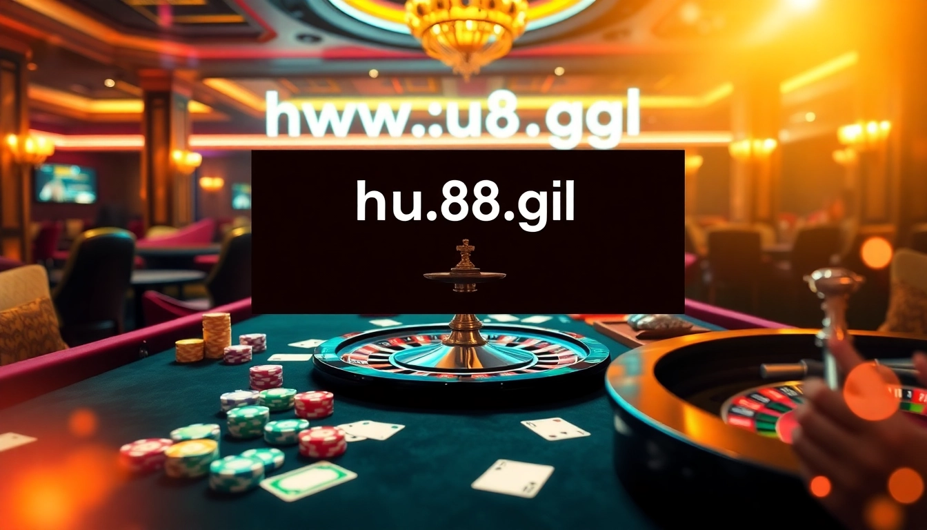 Experience the thrill of gambling at https://uu88.gl/ with vibrant poker games, roulette, and casino ambiance.