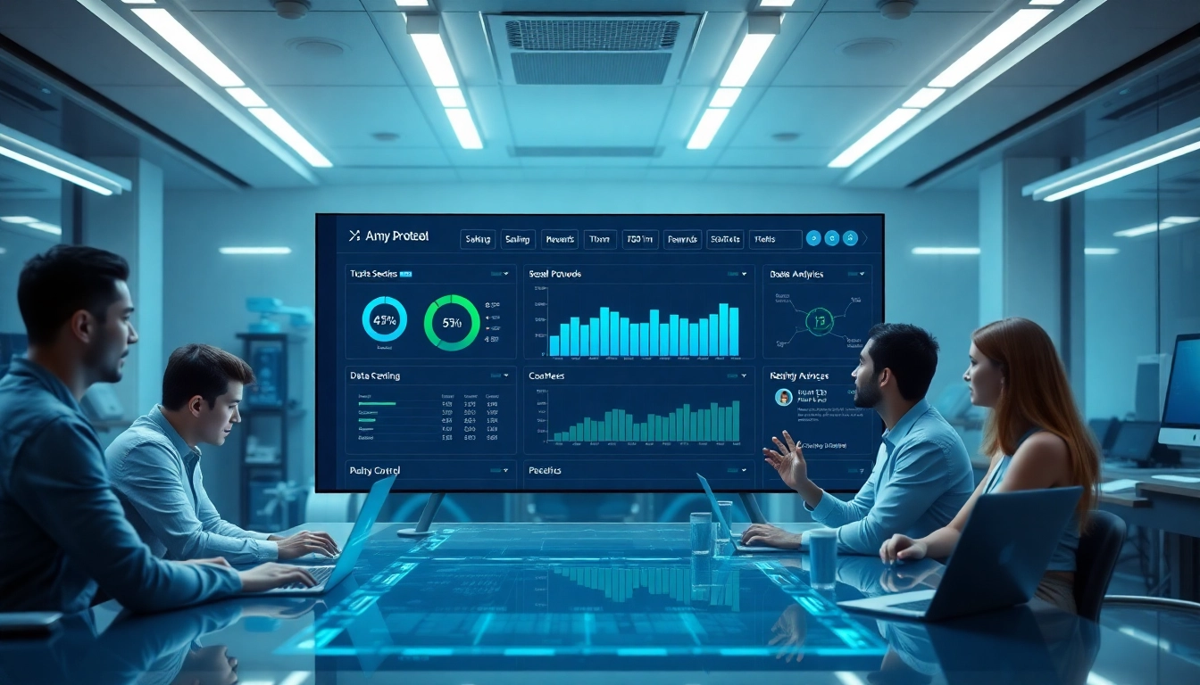 Anyone Protocol Dashboard showcasing advanced metrics in a modern tech workspace.