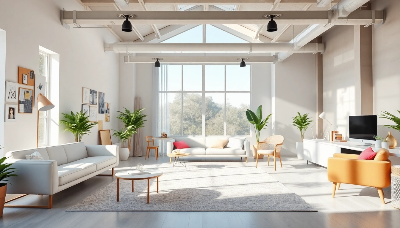 Creative design studio showcasing Haus of Design with modern aesthetics.