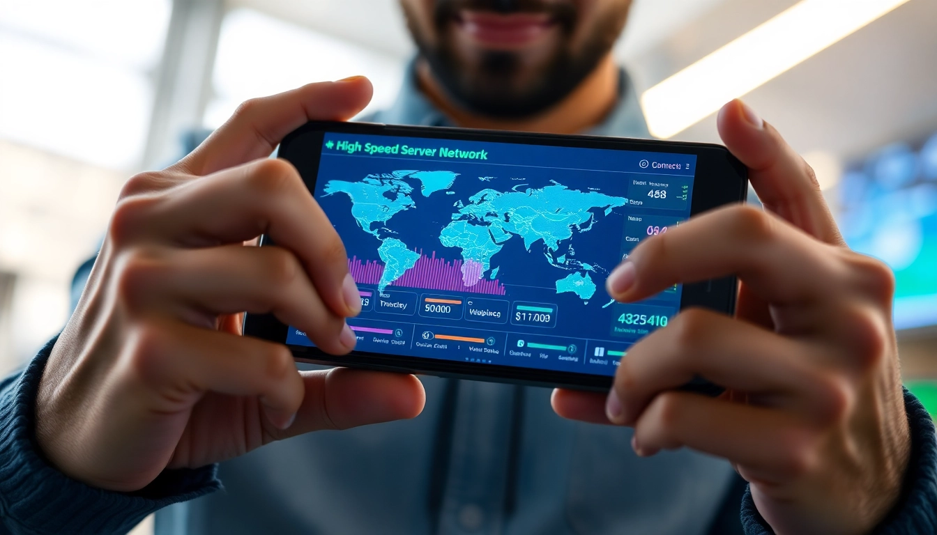 快连官网 - 用户友好界面，展示全球服务器连接与高速数据传输