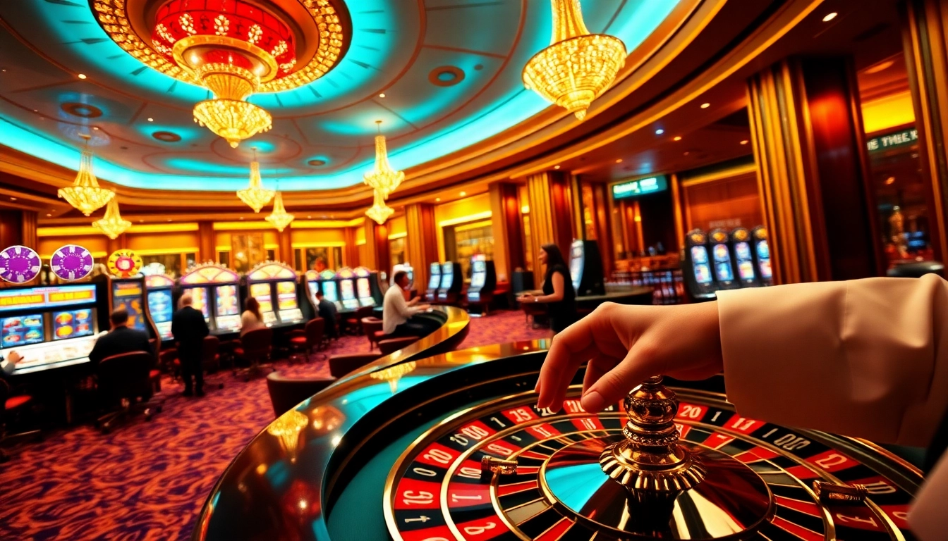 Experience the excitement at https://m98.uno/ with vibrant casino gaming, roulette, and poker chips in action.