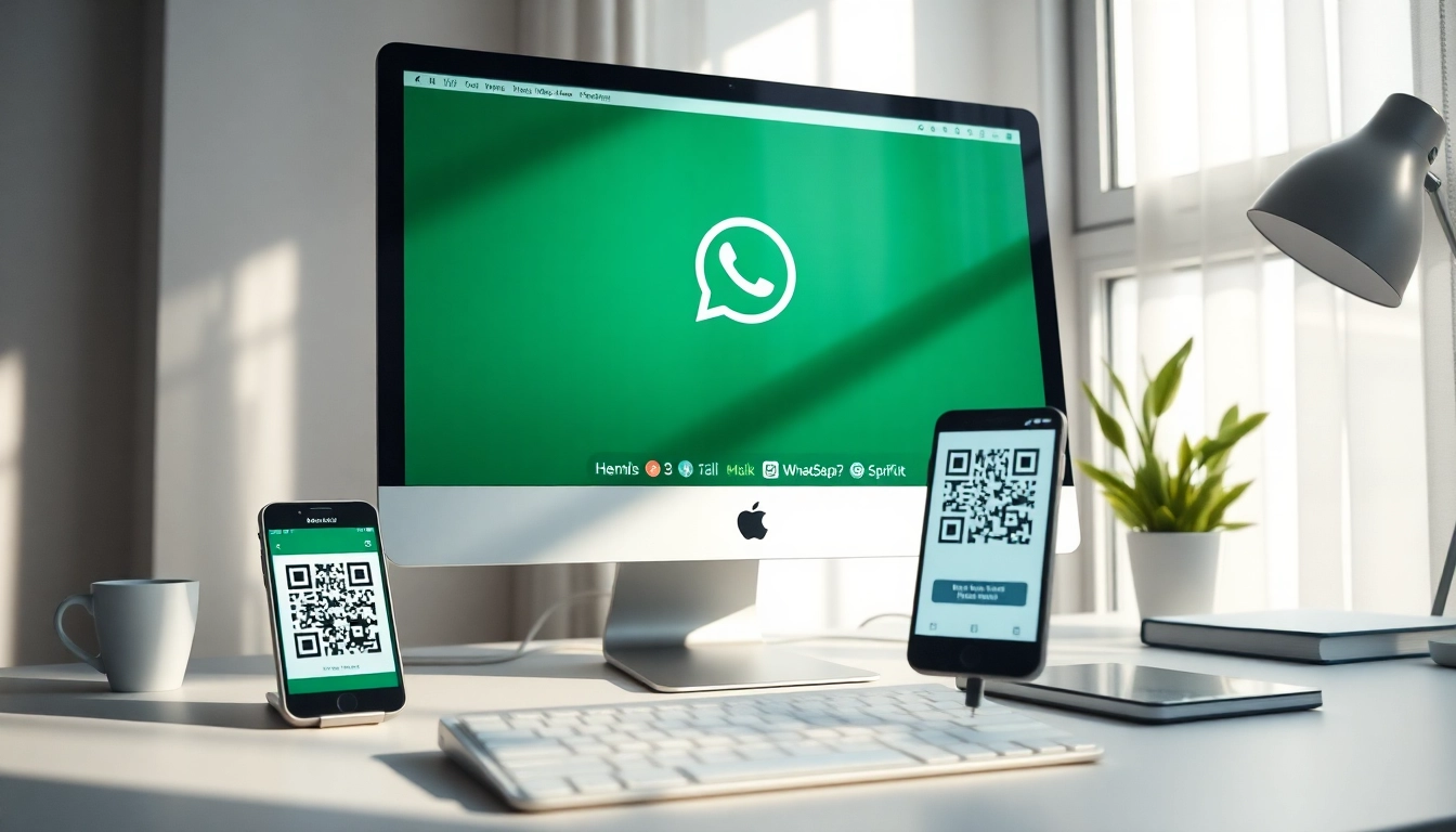 通过桌面屏幕显示的二维码登录 whatsapp网页版在线登录