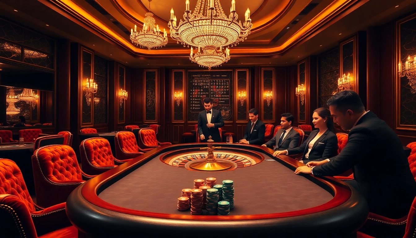 Experience the luxury of online gambling with https://nhatvip.meme/ featuring a vibrant casino scene.