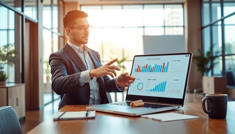 Headhunter Ingenieure berät in einem modernen Büro über Karrierechancen.