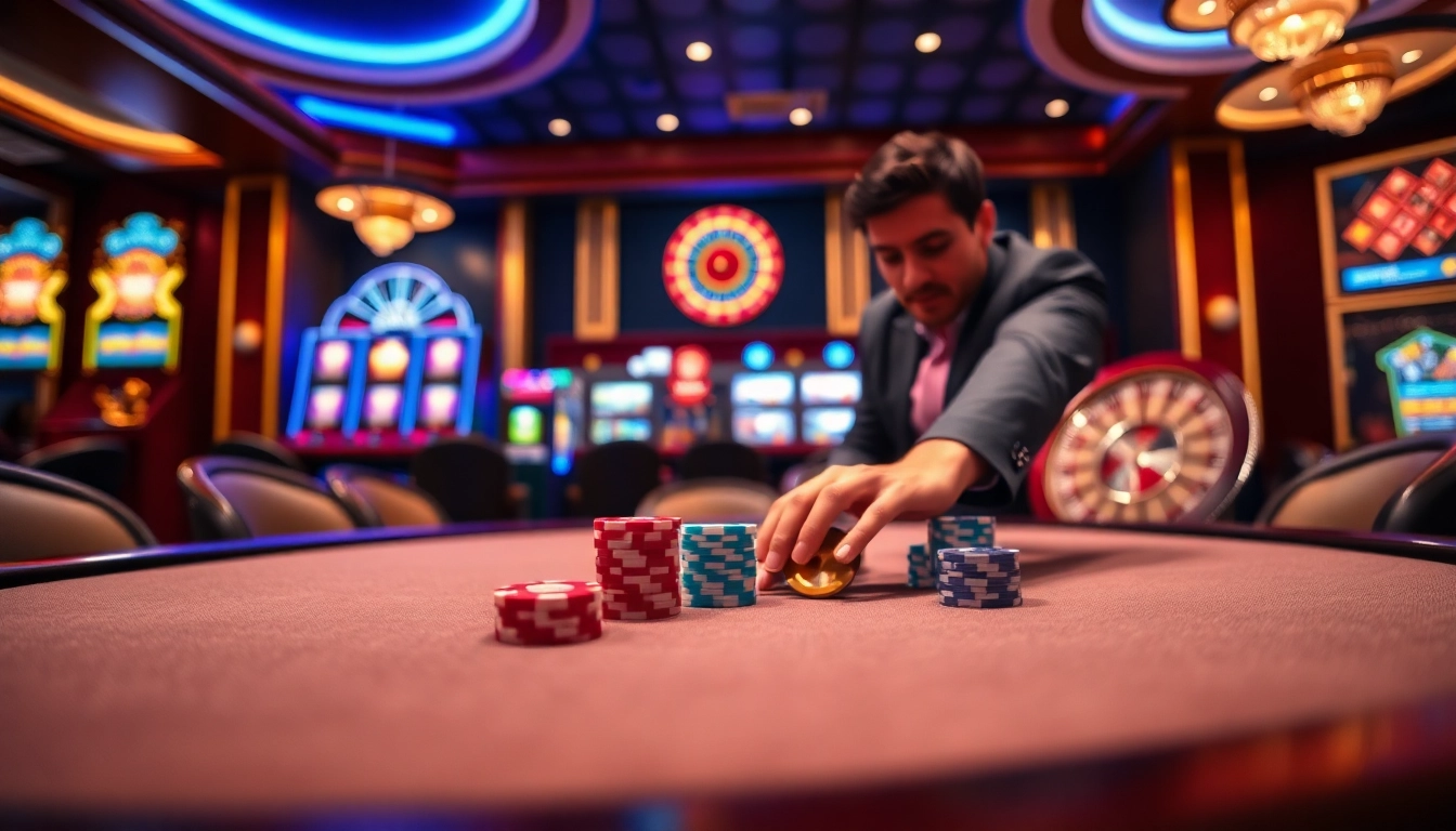 Experience the thrill of high-stakes poker at s8king.com with a vibrant casino atmosphere.