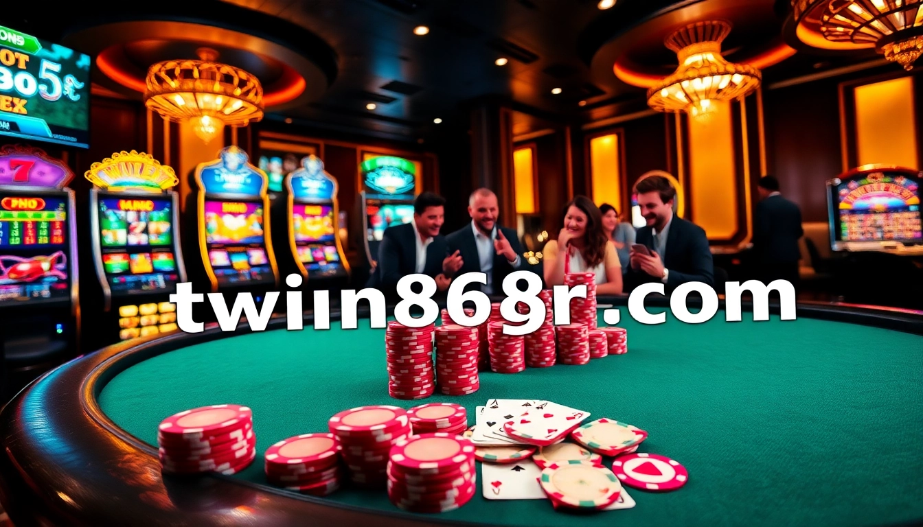 Experience thrilling games at twin68.gr.com with vibrant poker and exciting slots.
