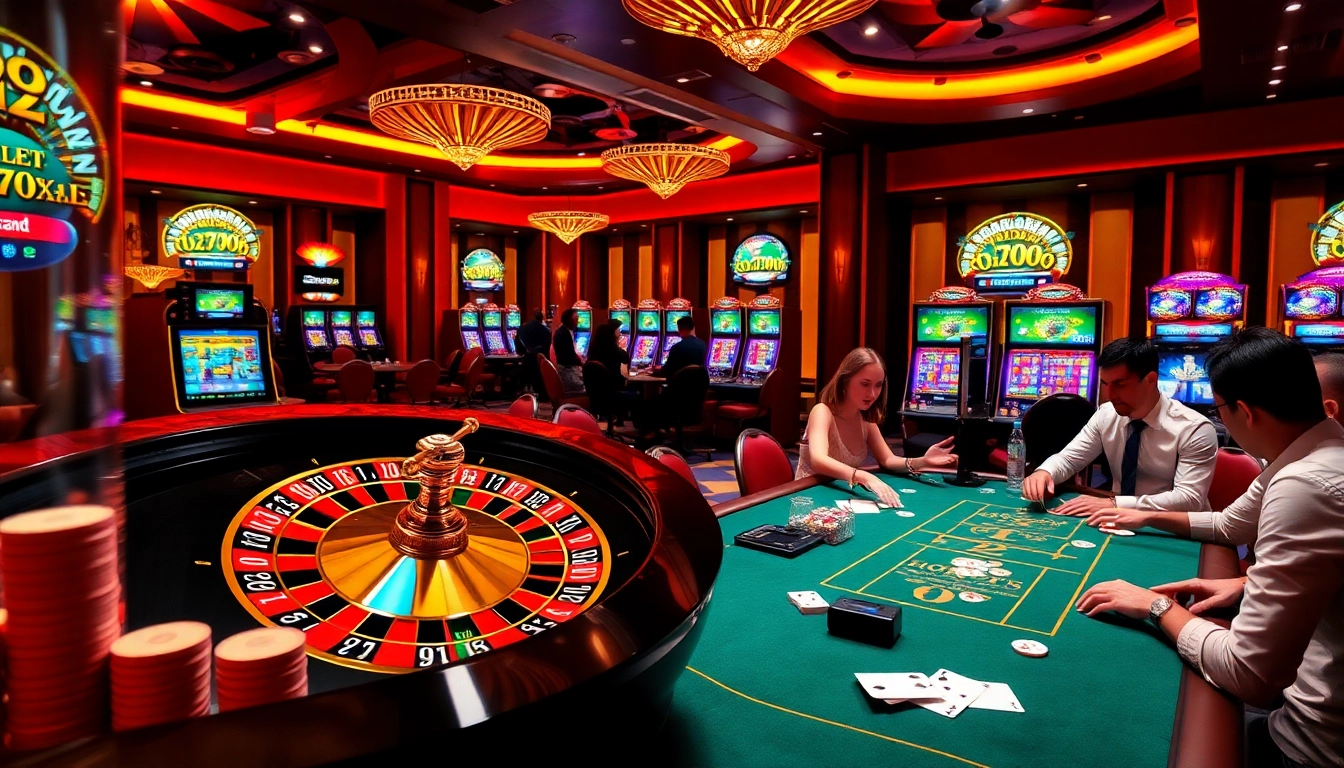 Experience the thrill of winning with tt88 at a luxury casino gaming table.