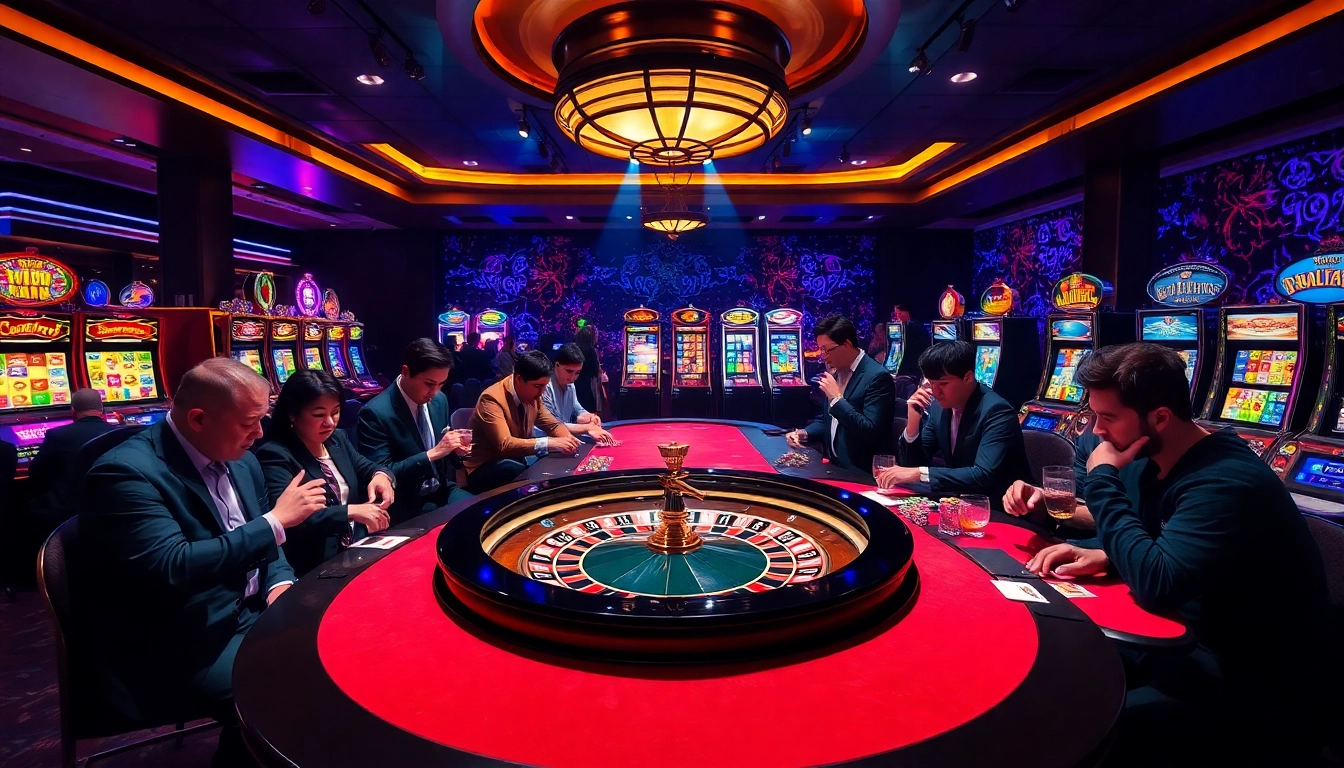 Players at the exciting casino table engaged in high-stakes gameplay at https://vn789.xyz/ for ultimate fun.