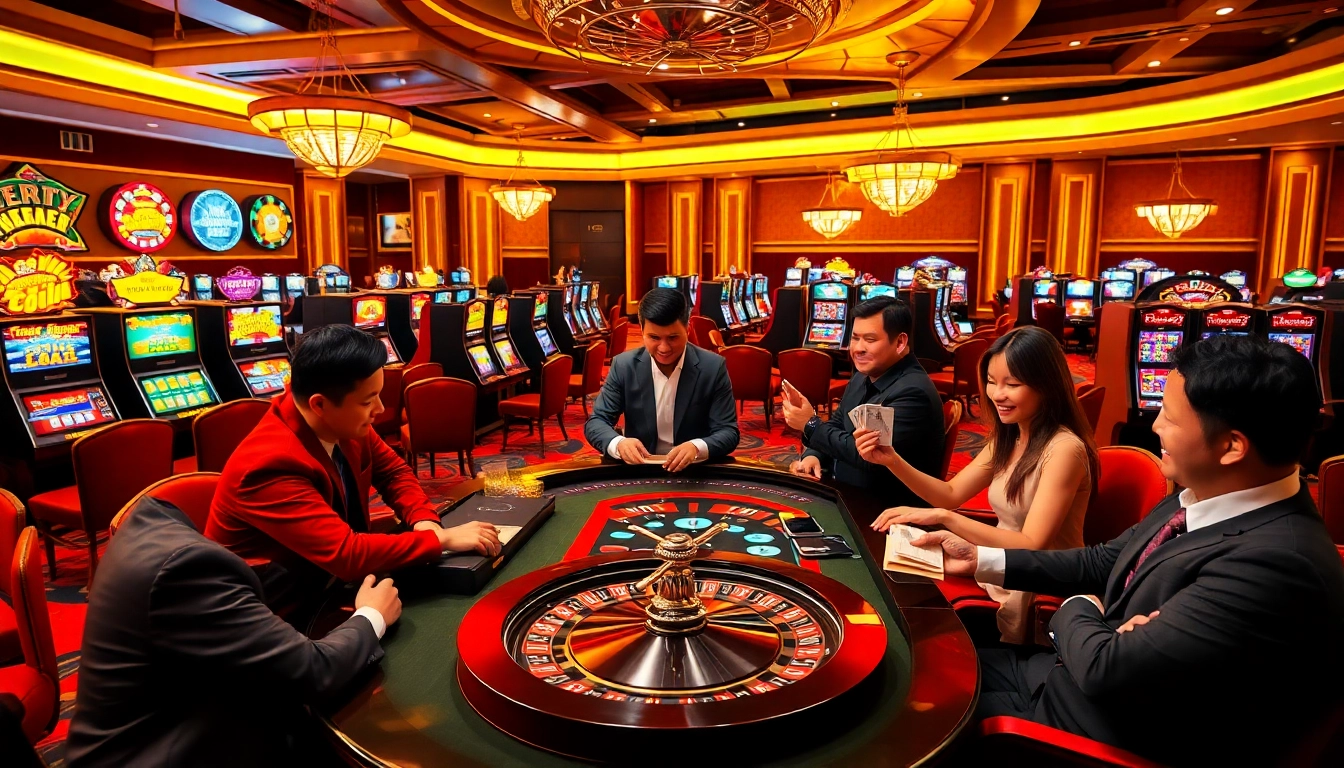 Feel the excitement at https://goal123.ac/ with players enjoying a thrilling casino experience and live gaming action.
