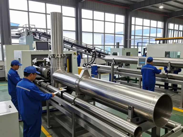 Sumwin stainless steel manufacturing showcasing advanced machinery and dynamic production.