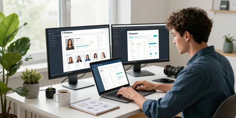 Shopware-Freelancer optimiert die Leistung des Online-Shops im Arbeitsbereich von SP Webconsulting